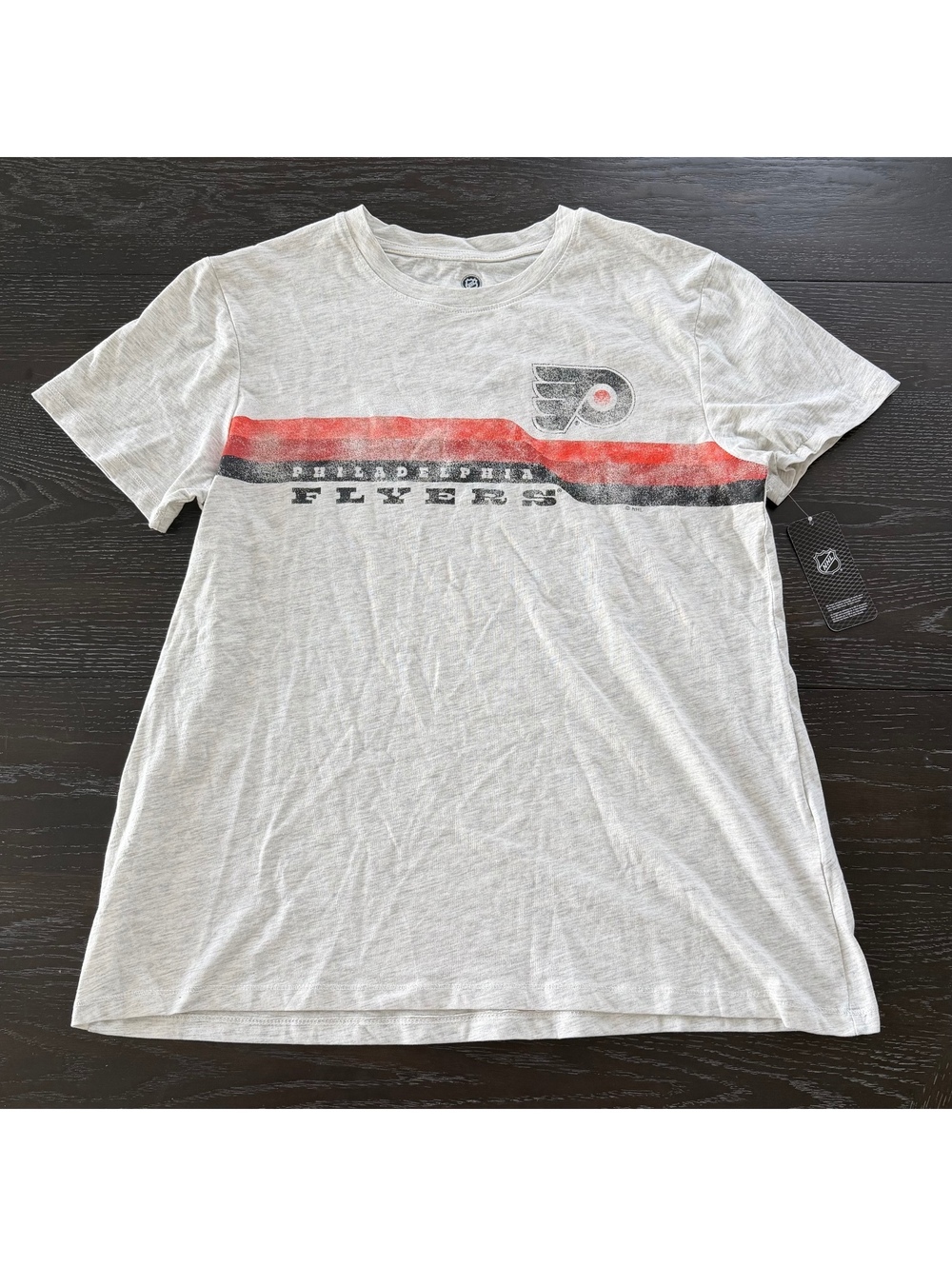 Philadelphia Flyers NHL Gray Graphic T-shirt